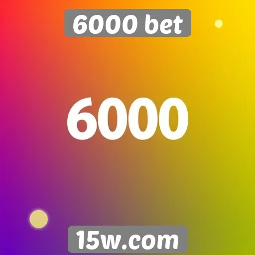 Promoções e bônus disponíveis na 6000 bet